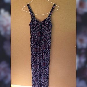 Bohemian Print Jumpsuit